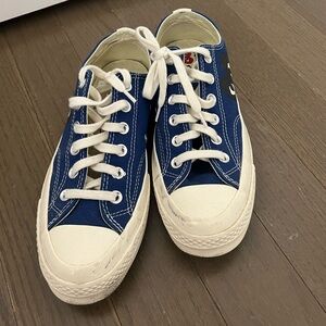 Converse x PLAY Comme des Garçons Chuck 70 in blue